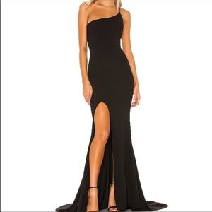 NEW Nookie Black One Shoulder Gown